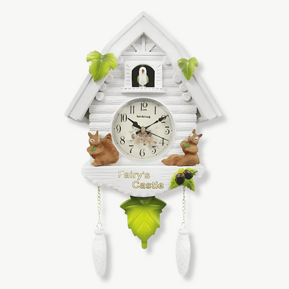 Horloge Coucou Blanche