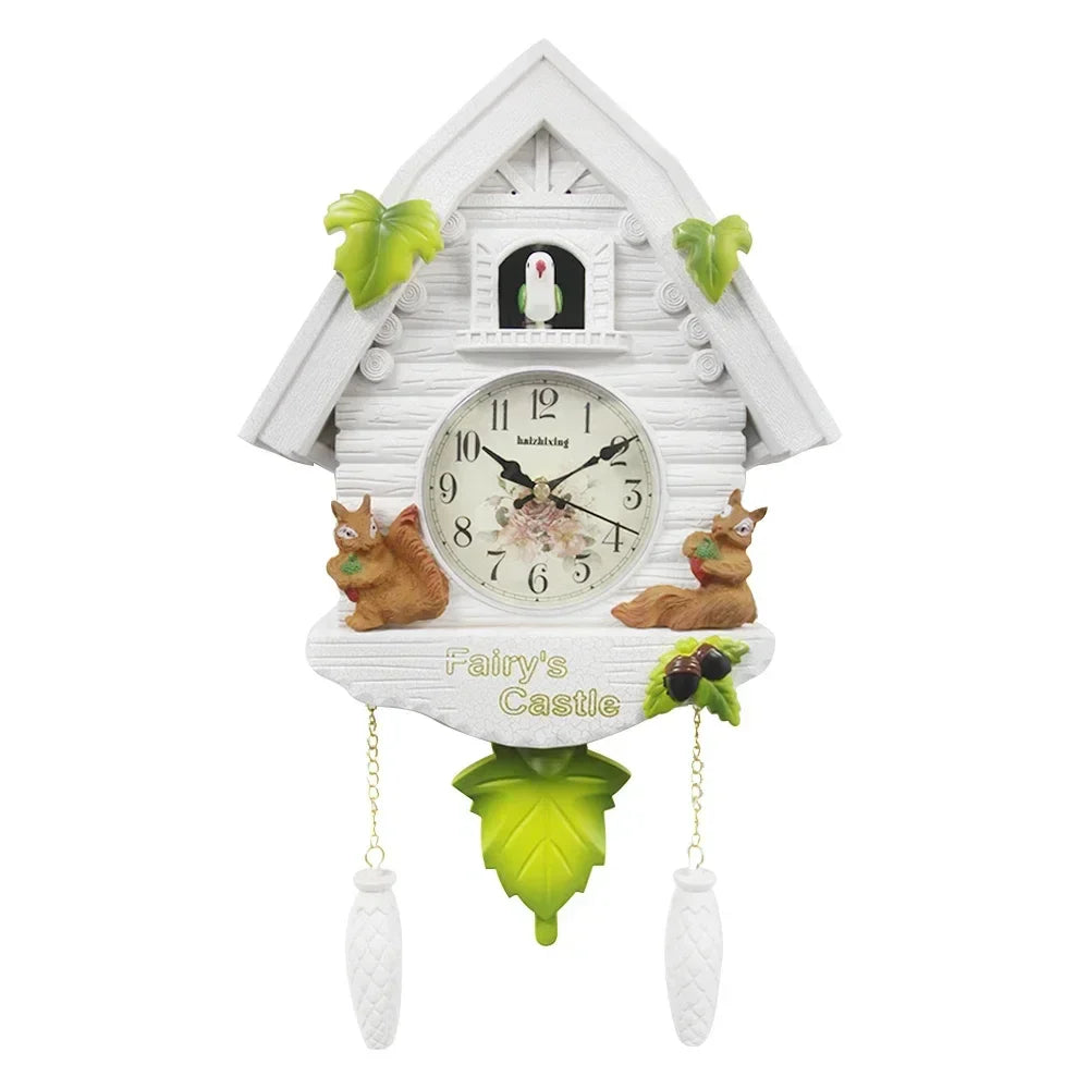 Horloge Coucou Blanche