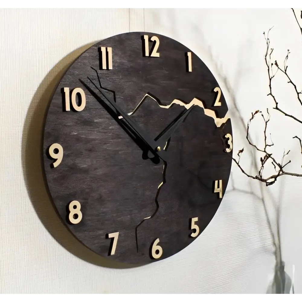 Horloge Bois Design