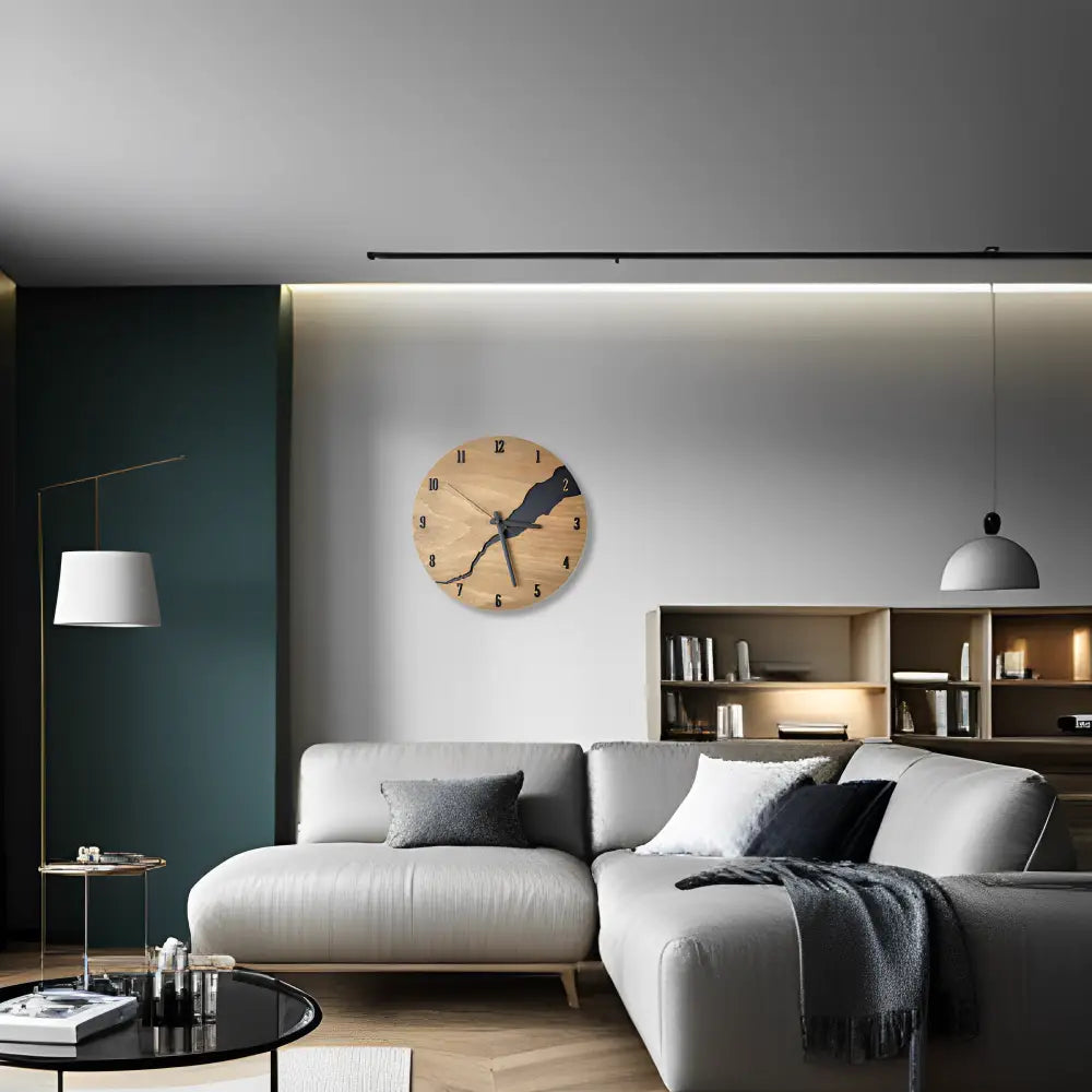 Horloge Bois Design