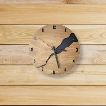 Horloge Bois Design